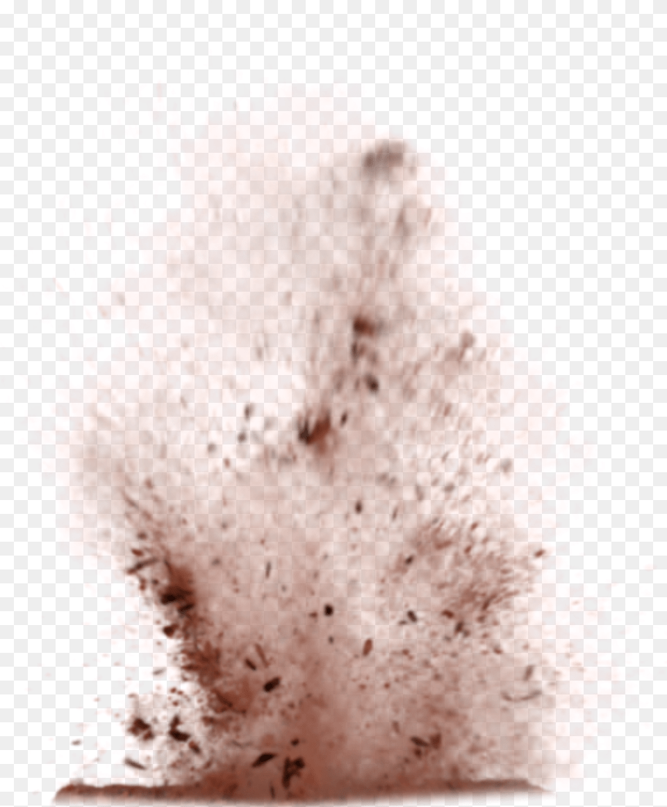 Ftestickers Smoke Dust Debris Particles Dirt Explosion, Mineral, Crystal, Outdoors, Powder Png