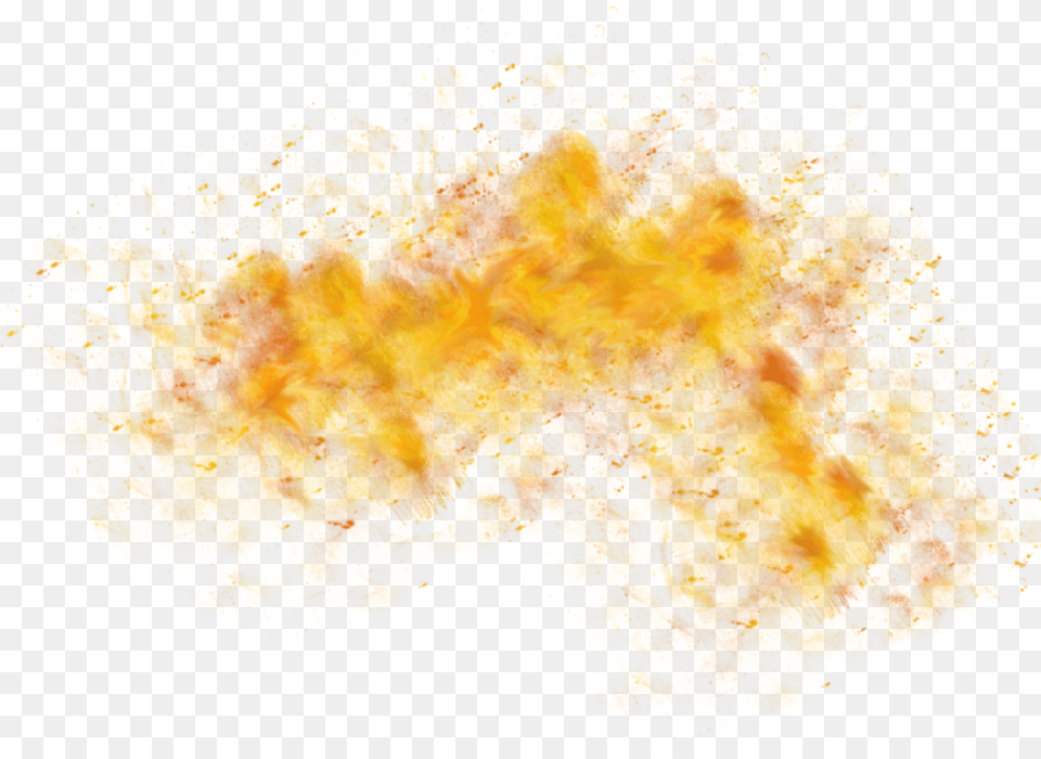Ftestickers Smoke Fire Explosion Illustration, Flame Free Png Download