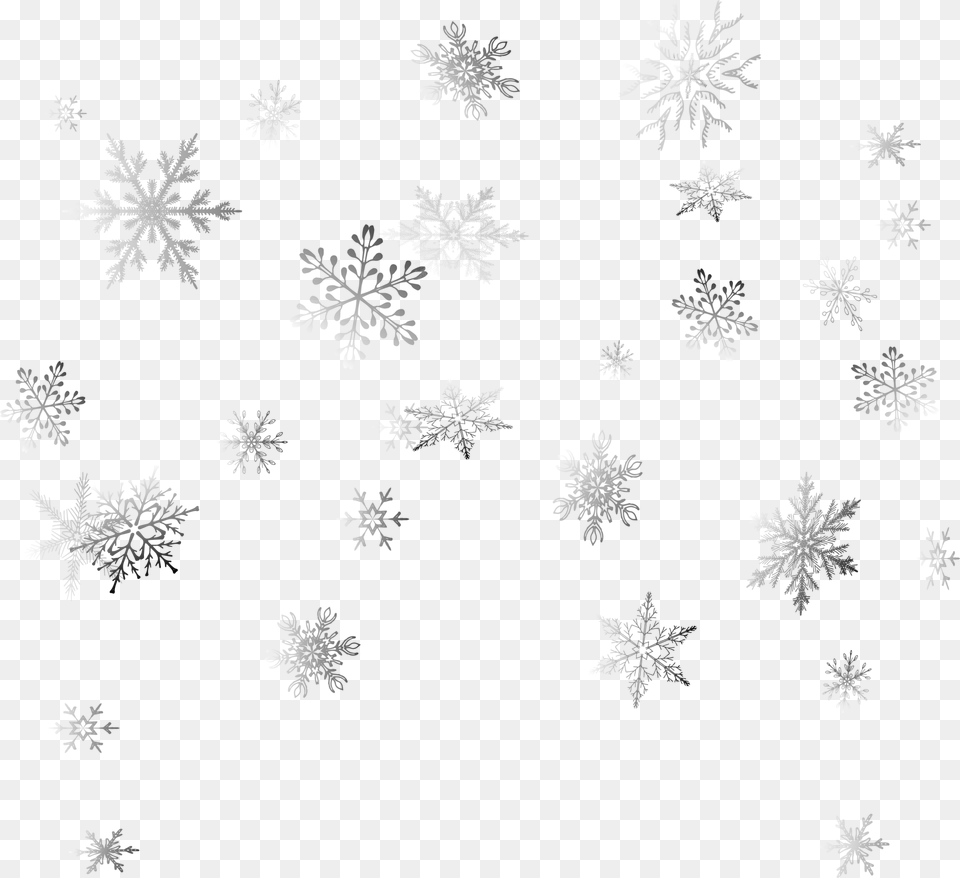 Ftestickers Snow Snowflakes Silver Copos De Nieve Para Tattoo, Nature, Outdoors, Snowflake Free Transparent Png