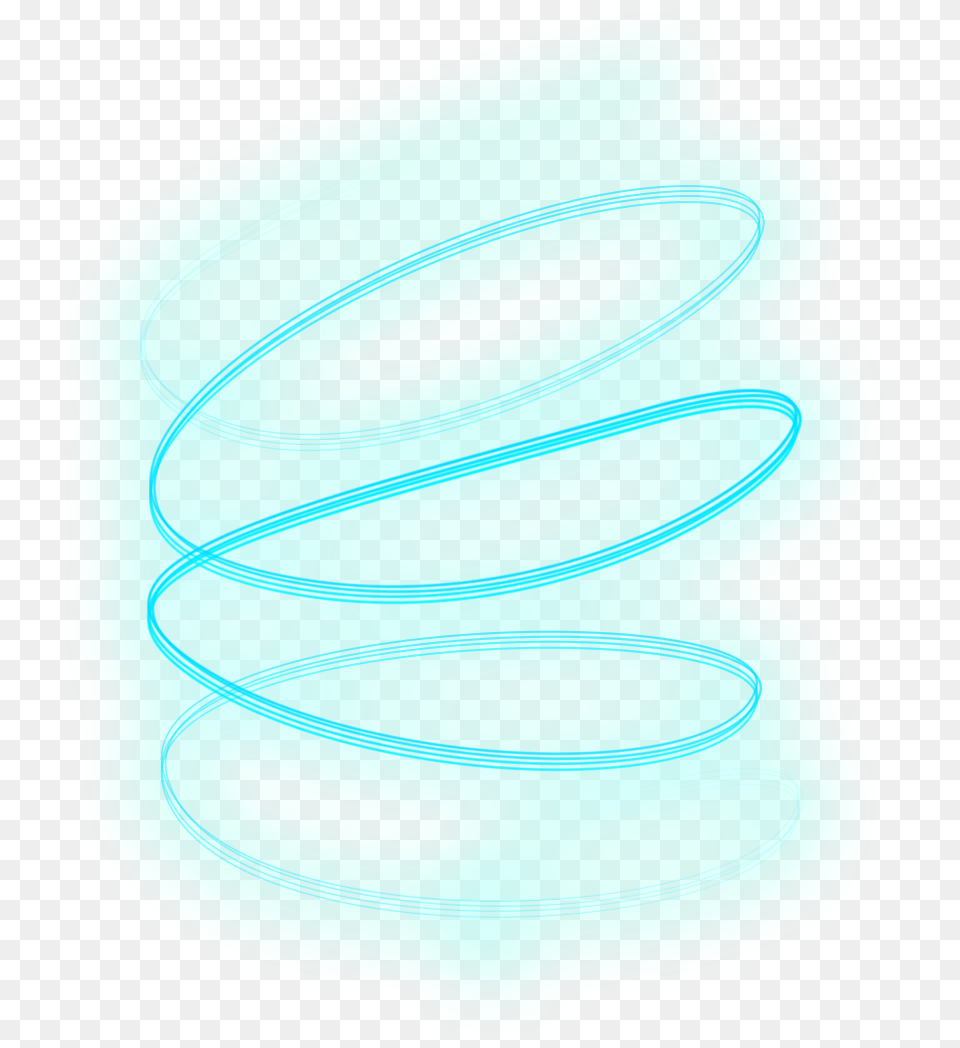 Ftestickers Spiral Effect Brush Neon Light Line Neon Spiral Effect Picsart, Coil, Plate Png Image
