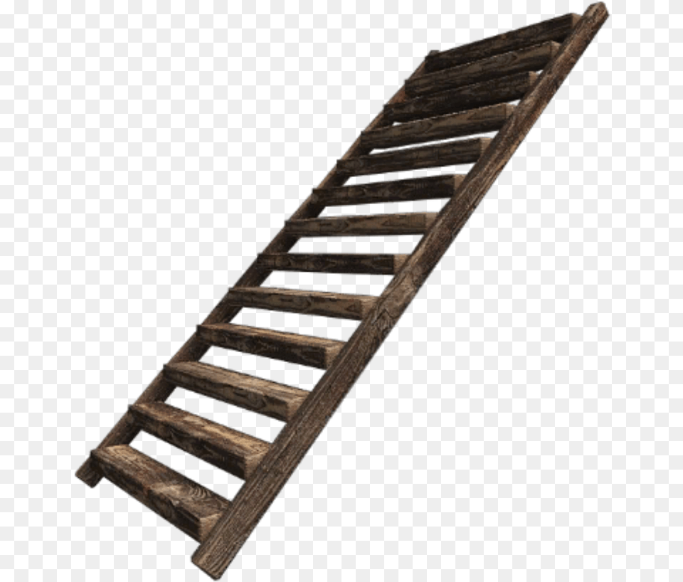 Ftestickers Stairs Ladder Wooden Wood Stairs, Architecture, Building, House, Housing Png