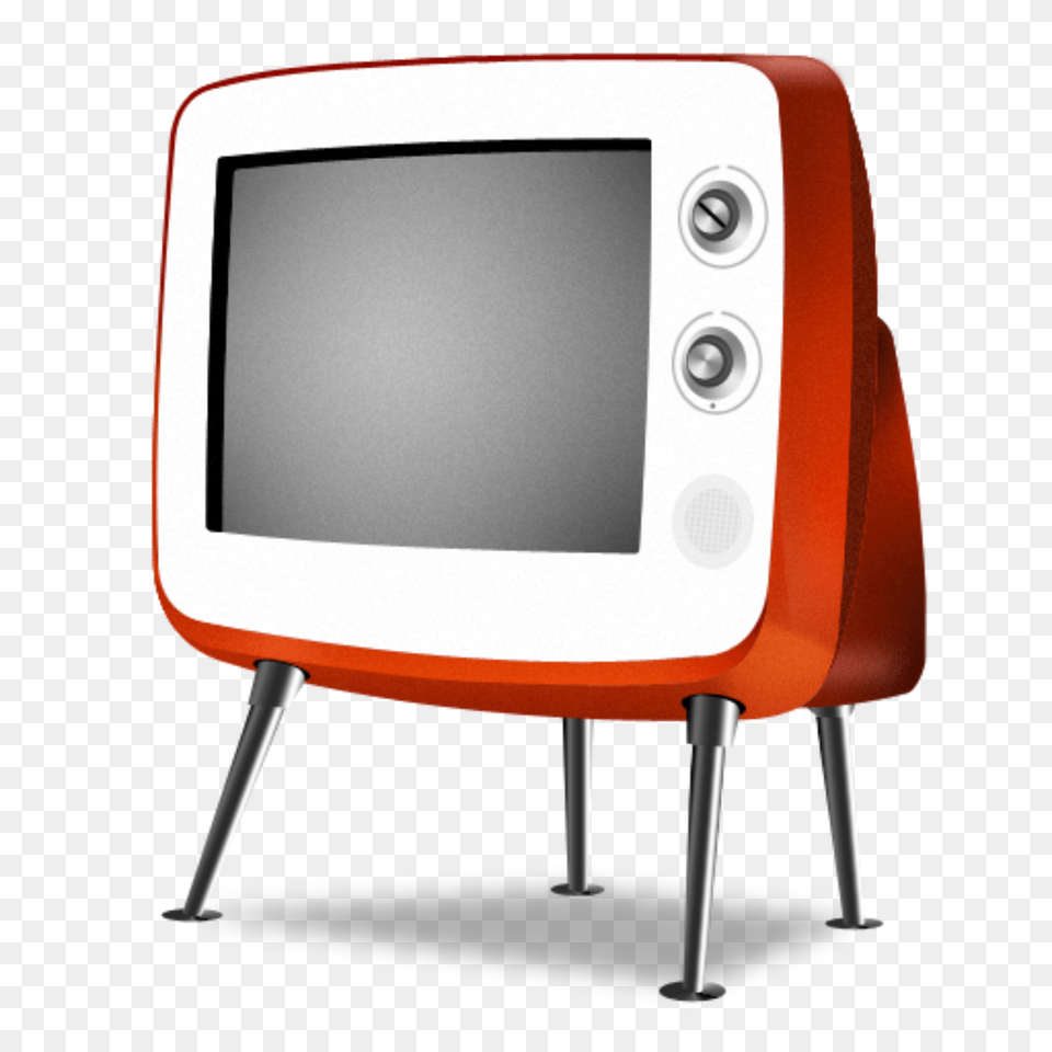 Ftestickers Television Tv Retro Vintage Red, Screen, Monitor, Home Decor, Hardware Free Png Download
