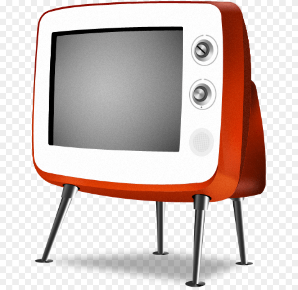 Ftestickers Television Tv Retro Vintage Red Retro Television, Computer Hardware, Cushion, Electronics, Hardware Free Png