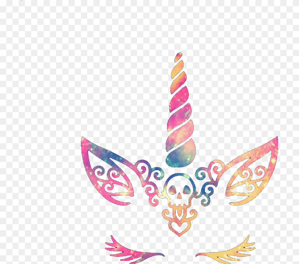 Ftestickers Unicorns Magic Magical Colorful Cute Party Hat, Art, Accessories Free Png