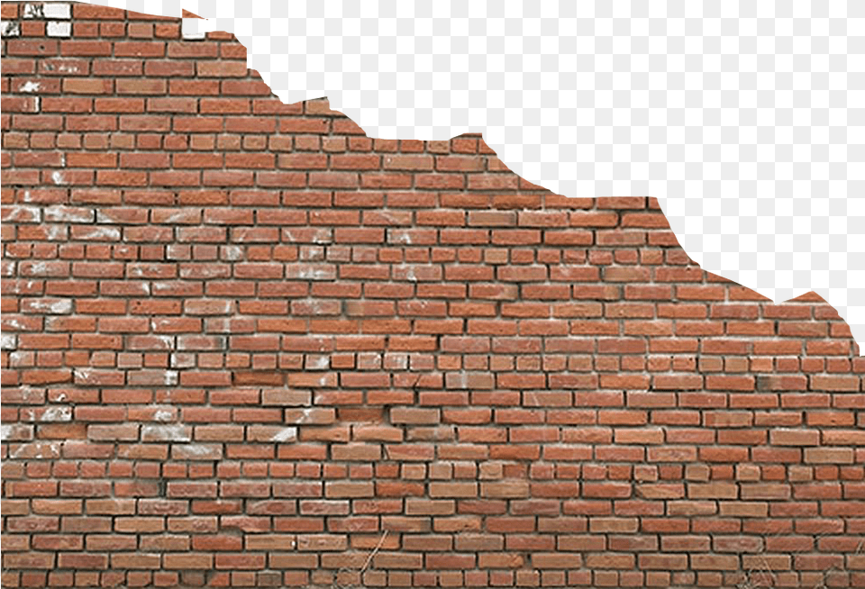 Ftestickers Wall Broken Backgroundstickers Broken Brick Wall, Architecture, Building, Person Free Transparent Png