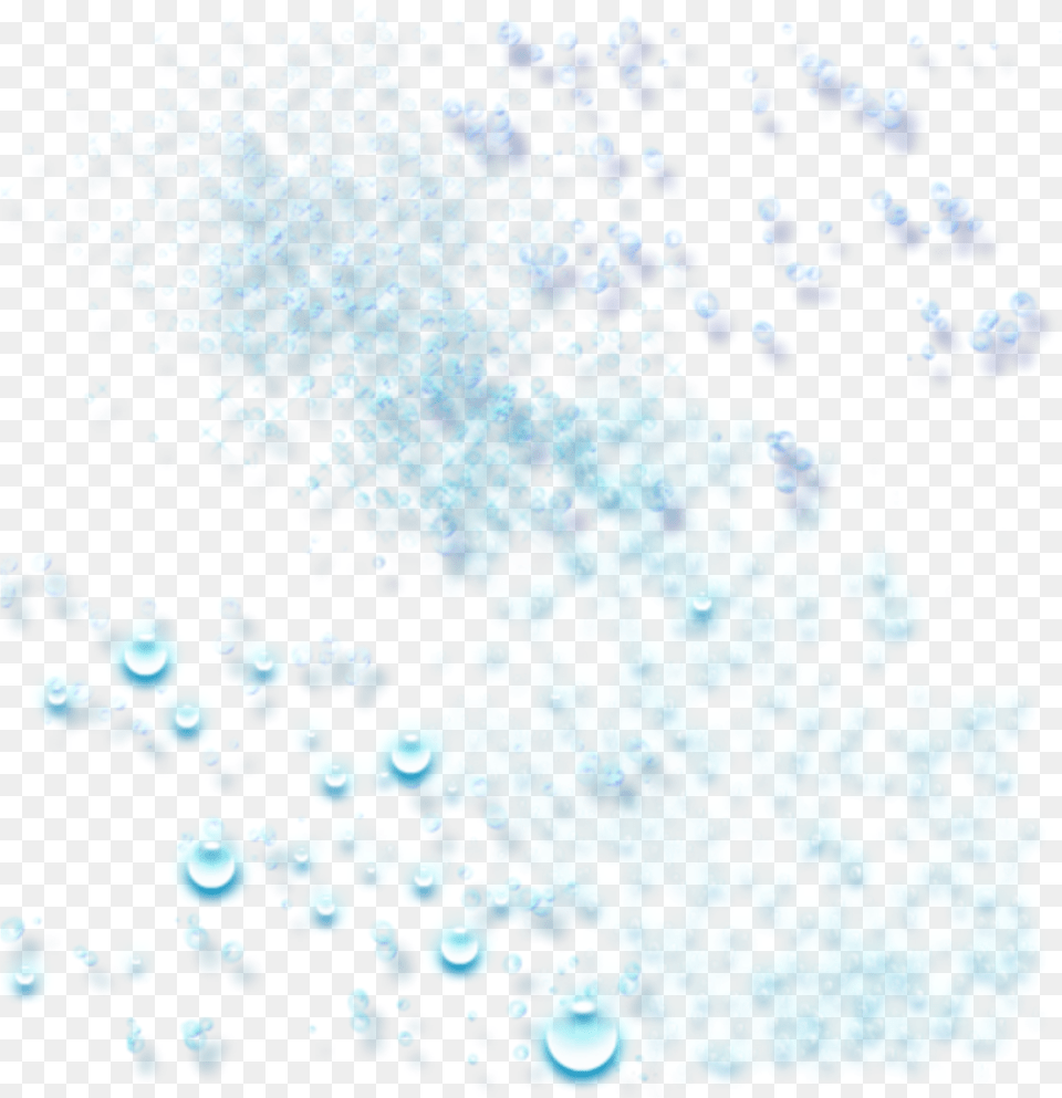 Ftestickers Water Seafoam Bubbles Splash Underwater, Turquoise Free Png