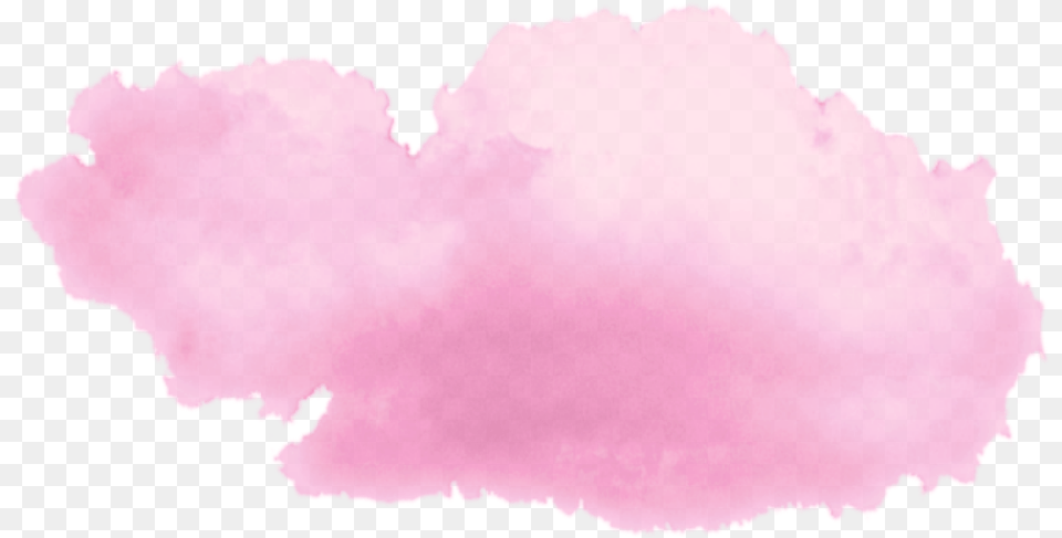 Ftestickers Watercolor Cloud Aesthetic Pink Watercolor Paint, Nature, Outdoors, Sky, Weather Free Transparent Png