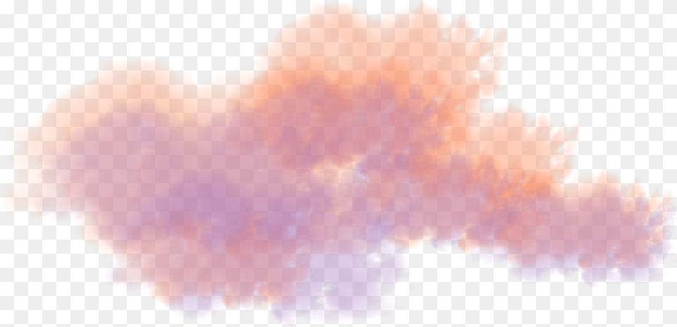 Ftestickers Watercolor Cloud Colorful Painting, Nature, Outdoors, Sky, Mountain Png