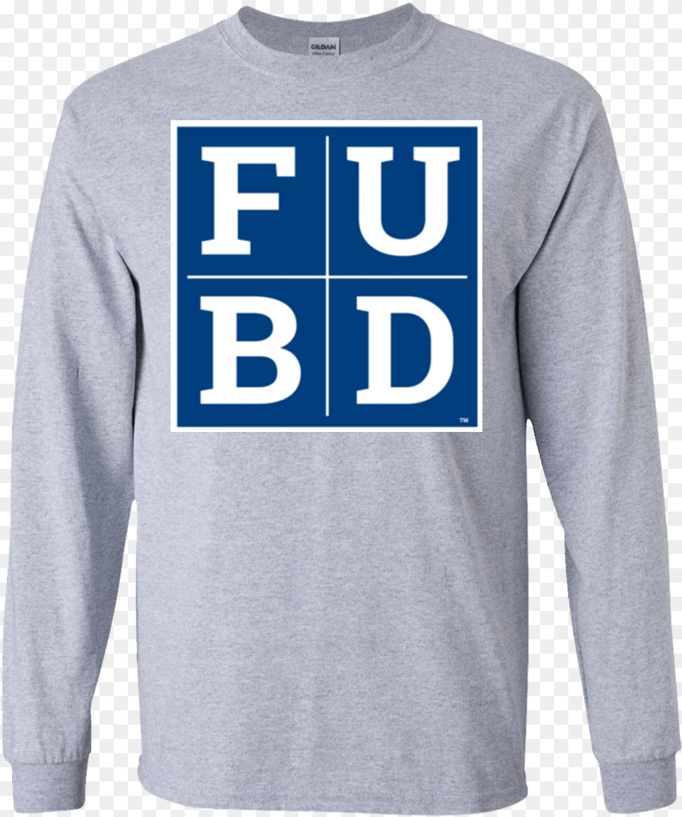 Fubd Quotblue Squarequot T Shirt, Clothing, Sleeve, Long Sleeve, T-shirt Free Png