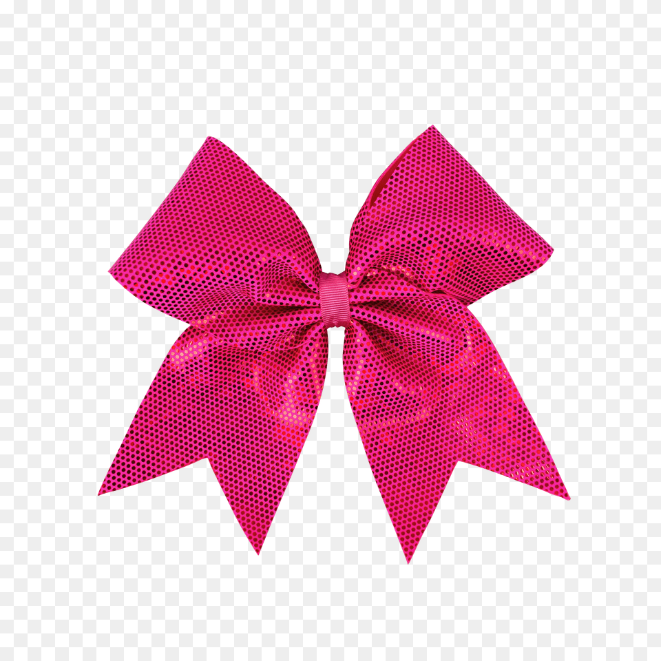 Fuchsia Pink Dotted Sparkle I Love Hair Bow I Love, Accessories, Formal Wear, Tie, Bow Tie Free Transparent Png