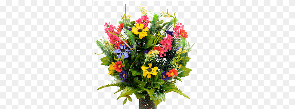 Fuchsia Wild Flower Mix Bouquet, Flower Arrangement, Flower Bouquet, Plant, Pattern Png Image