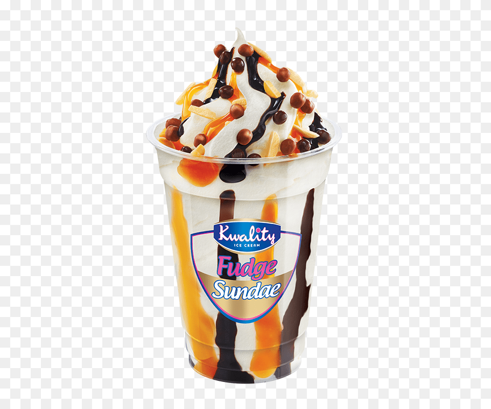 Fudge Sundae, Cream, Dessert, Food, Ice Cream Png Image