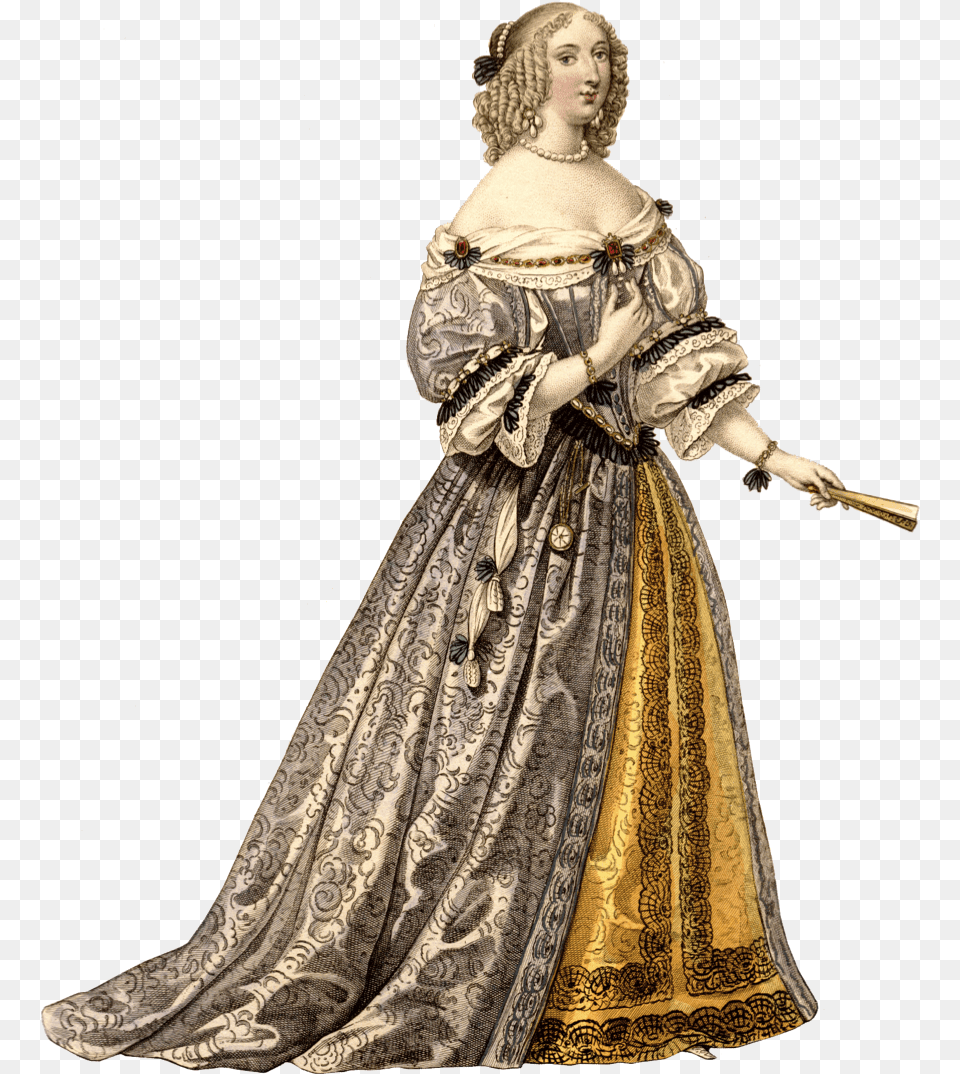 Fue El Perodo Que Represent A La Monarqua La Cultura Baroque Clothes For Women, Clothing, Dress, Adult, Wedding Free Transparent Png