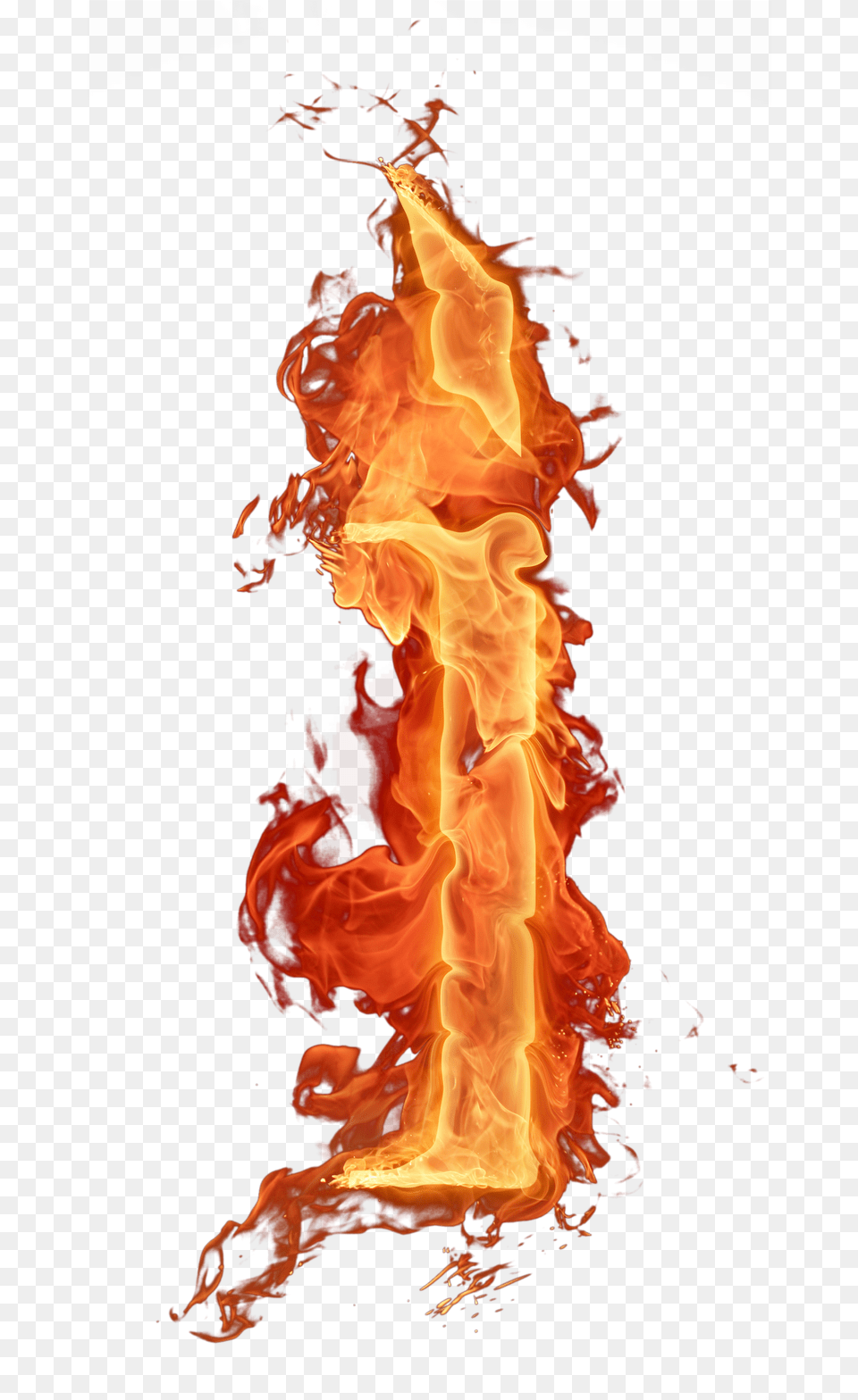 Fuego Sticker Fire Letter I, Flame, Adult, Bride, Female Free Png Download