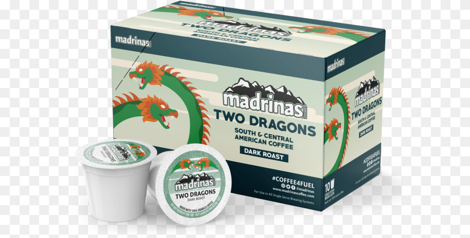 Fuel Cup Two Dragons Box, Dessert, Food, Yogurt, Disposable Cup Free Png