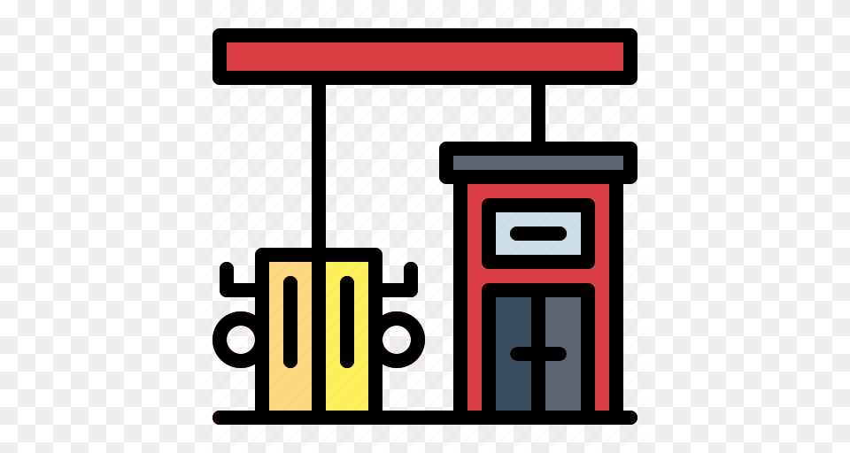 Fuel Gas Gasoline Petrol Station Icon, Machine, Pump Png Image