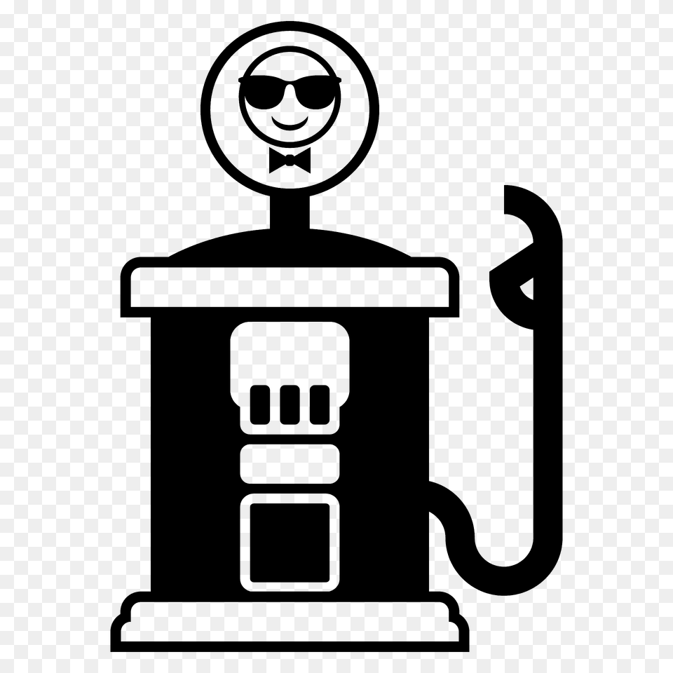 Fuel Pump Emoji Clipart, Gas Pump, Machine, Accessories, Sunglasses Png Image