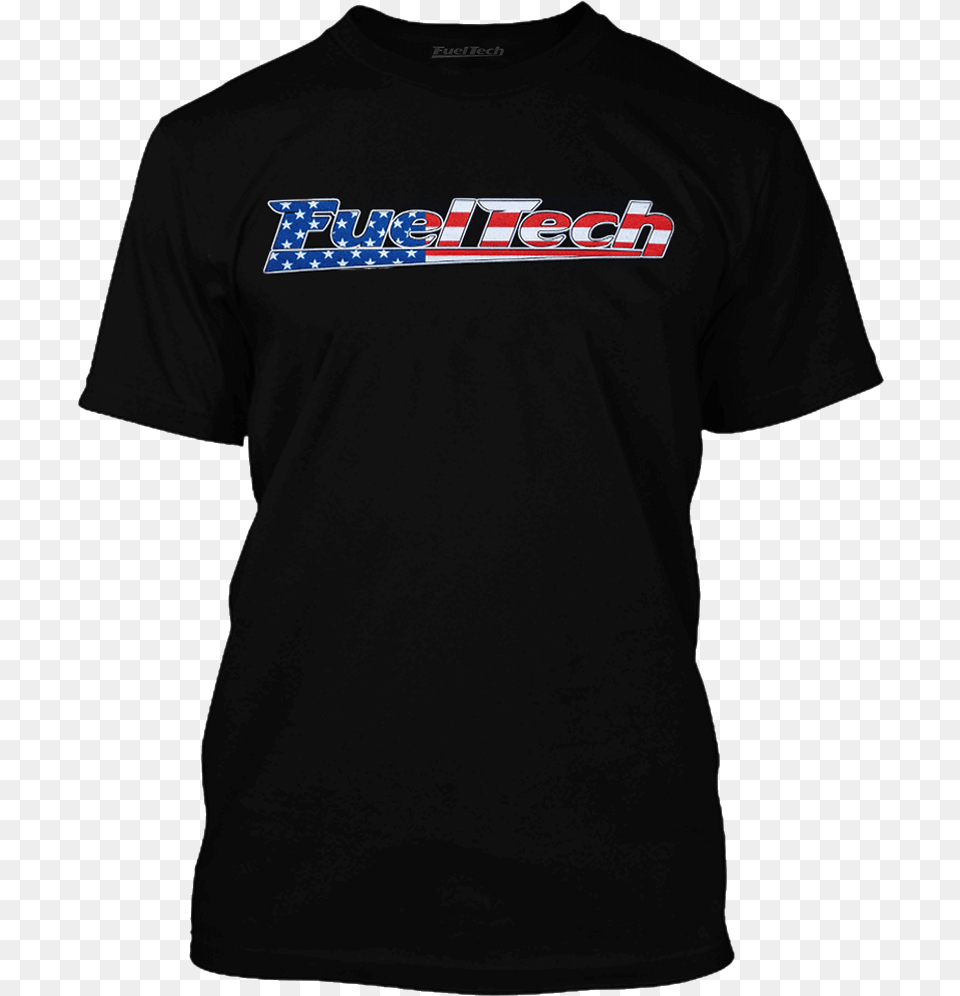 Fueltech Usa Flag T Shirt Fueltech Shirts, Clothing, T-shirt Free Png Download