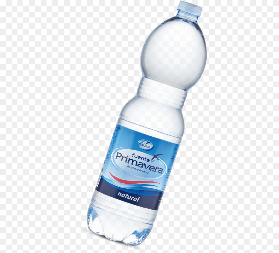 Fuente Primavera Bottle Fuente Primavera, Beverage, Mineral Water, Water Bottle, Shaker Free Png Download