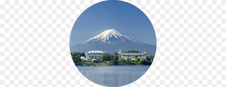 Fuji Lake Hotel, Scenery, Peak, Outdoors, Nature Png
