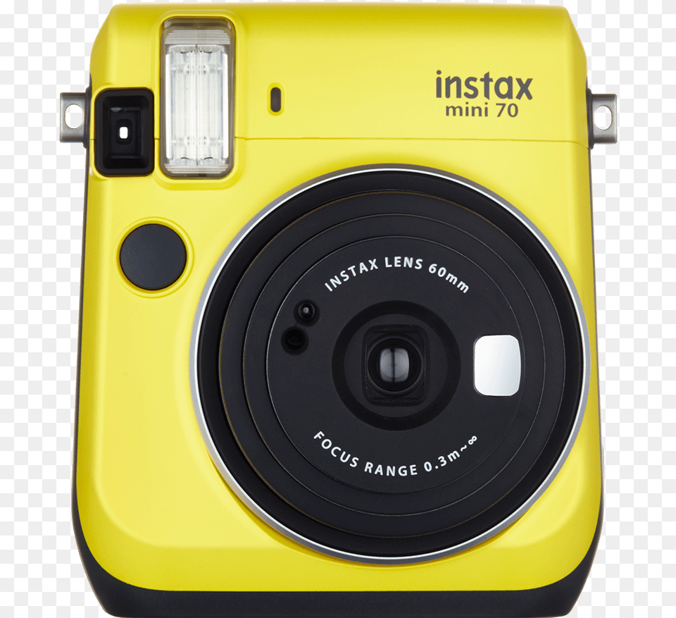 Fujifilm Mini 70 Yellow, Camera, Digital Camera, Electronics Free Png Download