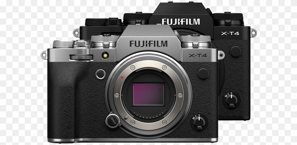 Fujifilm X T4 Silver, Camera, Digital Camera, Electronics Png Image