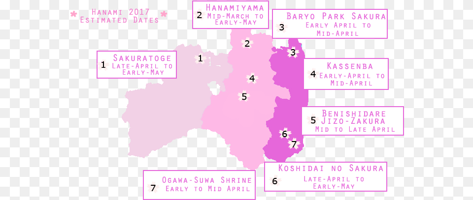 Fukushima Sakura Map, Chart, Plot, Purple, Adult Free Transparent Png