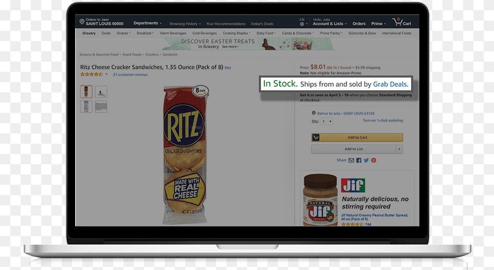 Fulfilled By Merchant Ritz Crackers, Laptop, Computer, Electronics, Pc Png