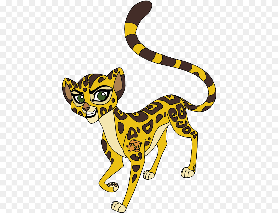 Fuli Lion Guard Characters, Animal, Cheetah, Mammal, Wildlife Png Image