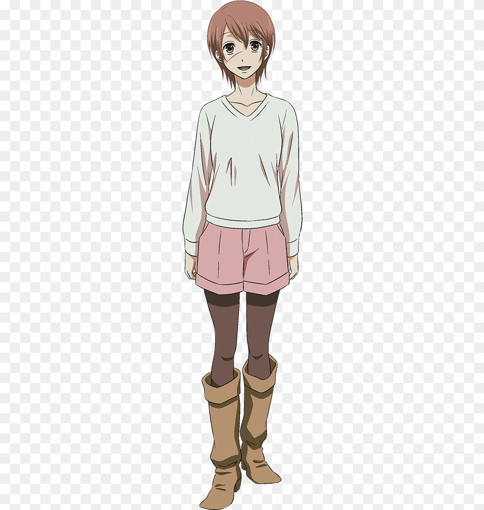 Full Appearance In The Anime Devils Line Tsukasa, Book, Publication, Comics, Person Free Transparent Png