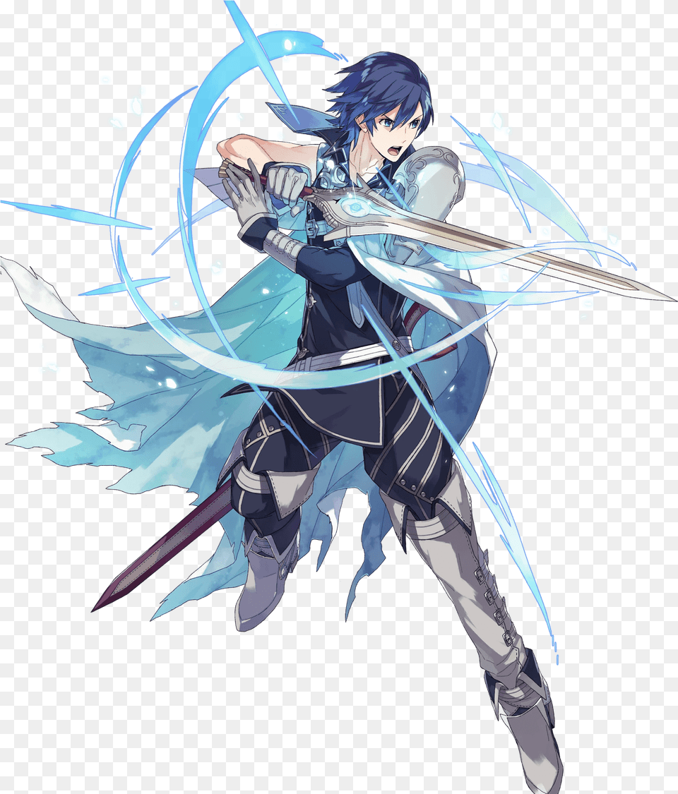 Full Attack Robin Fire Emblem Heroes Chrom 1684x1920 Chrom Fire Emblem Heroes Chrom, Publication, Book, Comics, Person Free Png Download