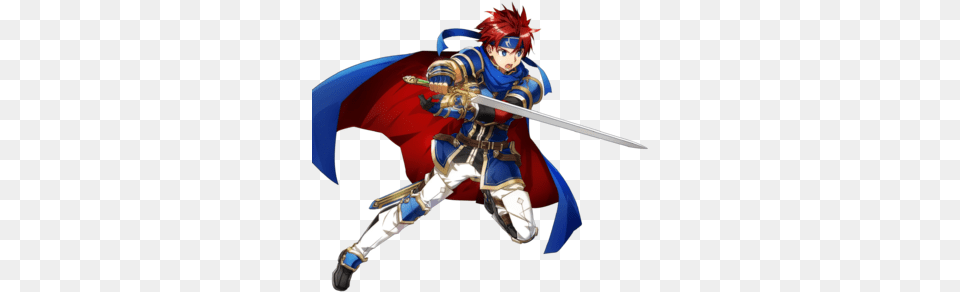 Full Attack Roy Roy Fire Emblem Heroes, Sword, Weapon, Book, Comics Free Png