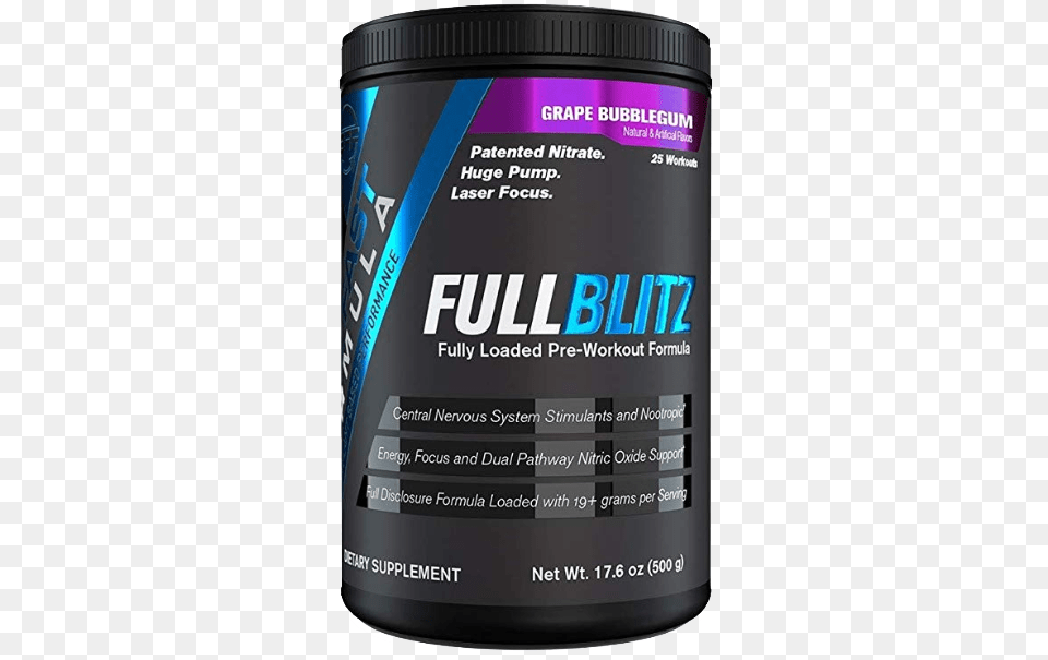 Full Blitz Pre Workout Energy Drink, Disk Free Transparent Png