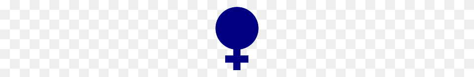 Full Blue Female Symbol, Balloon Free Png