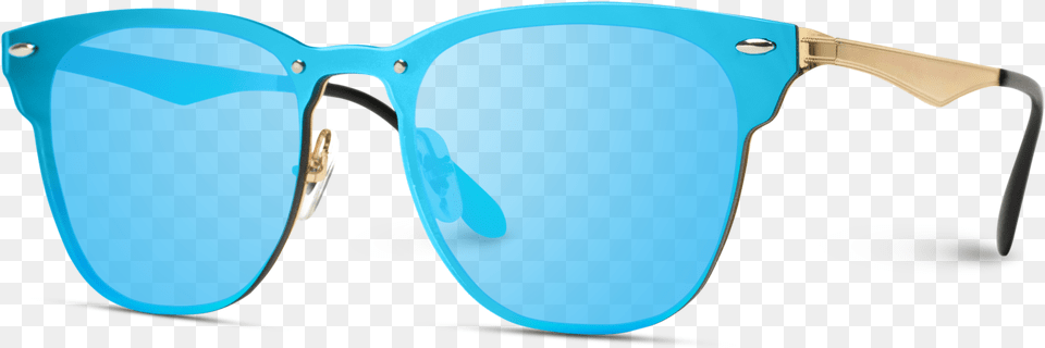Full Blue Lens Square Sunglasses Plastic, Accessories, Glasses Free Transparent Png