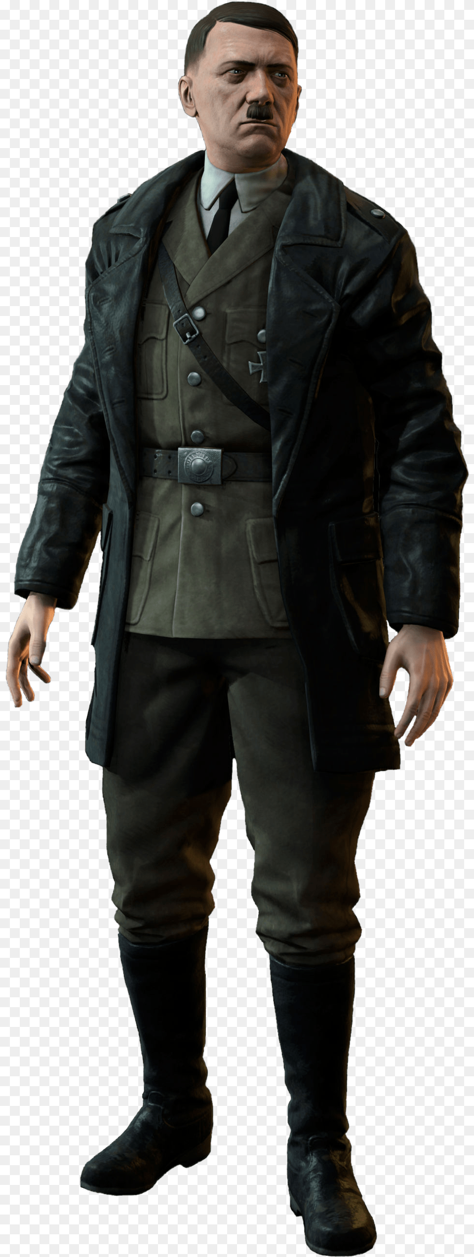 Full Body Of Hitler, Clothing, Coat, Jacket, Man Png Image