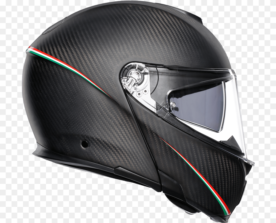 Full Carbon Fiber Motorcycle Helmet Agv Sportmodular Agv Sport Modular Helmet, Crash Helmet, Car, Transportation, Vehicle Png