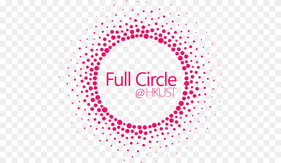 Full Circle Hkust Half Tone Circle Frame Vector, Purple, Pattern, Art, Graphics Png