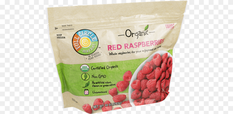 Full Circle Organic Red Raspberries Hy Vee Aisles Online Frutti Di Bosco, Berry, Food, Fruit, Plant Free Transparent Png