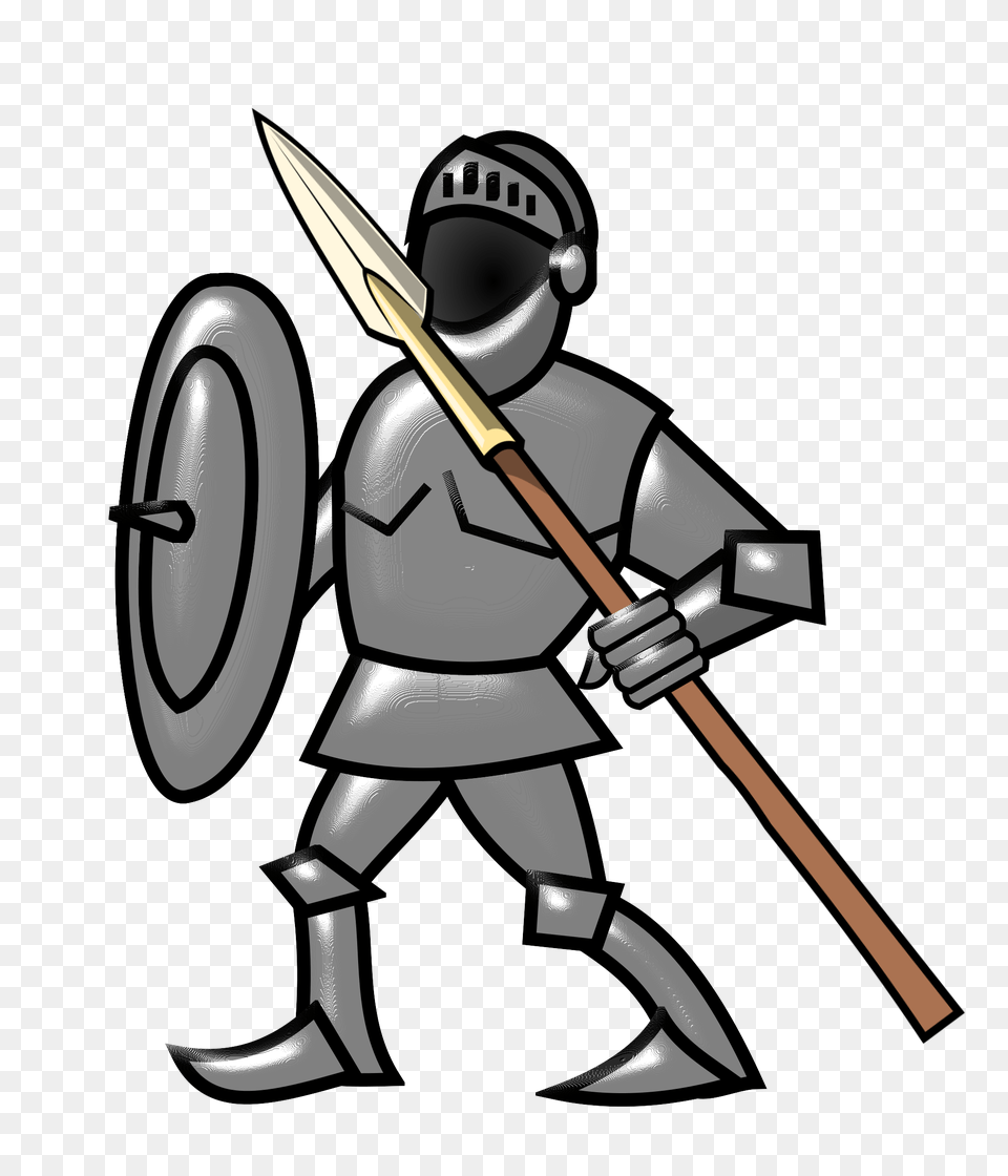 Full Clipart, Spear, Weapon, Armor, Blade Png Image