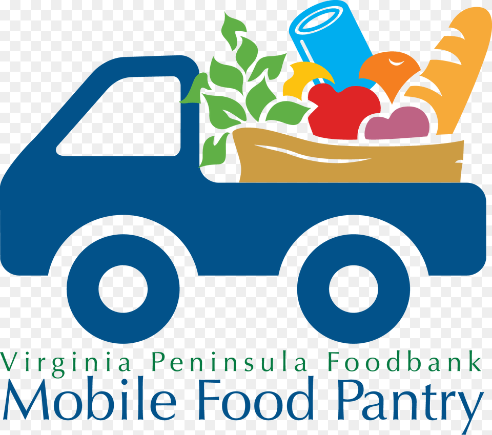 Full Clipart Food Bank Groceries Clipart, Pickup Truck, Transportation, Truck, Vehicle Png Image