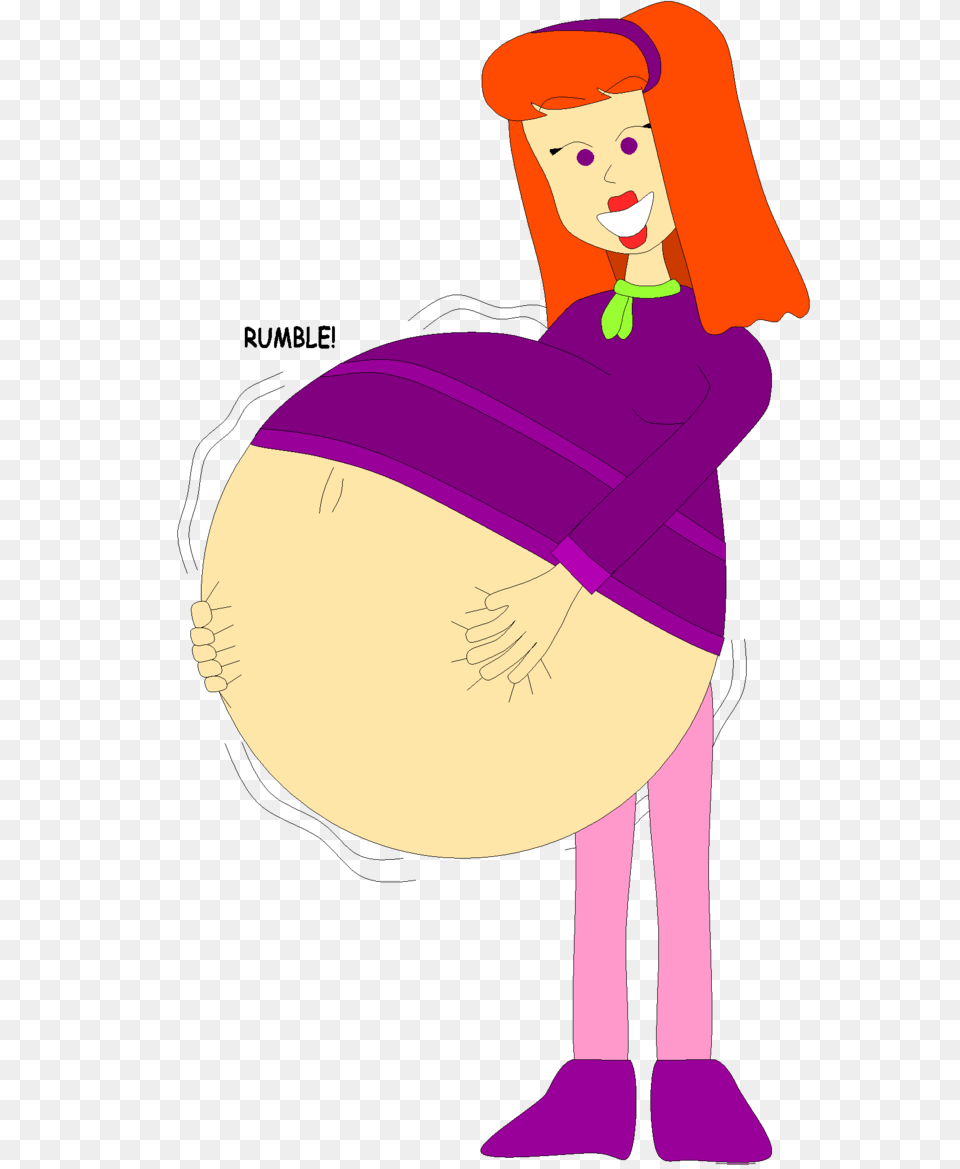 Full Clipart Stomach Full, Adult, Female, Person, Woman Free Png Download
