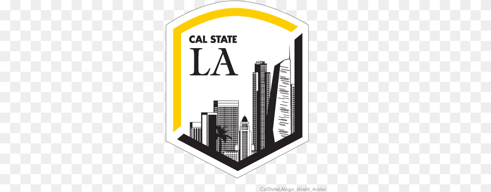 Full Color Cal State La, City, Metropolis, Urban, Advertisement Free Png