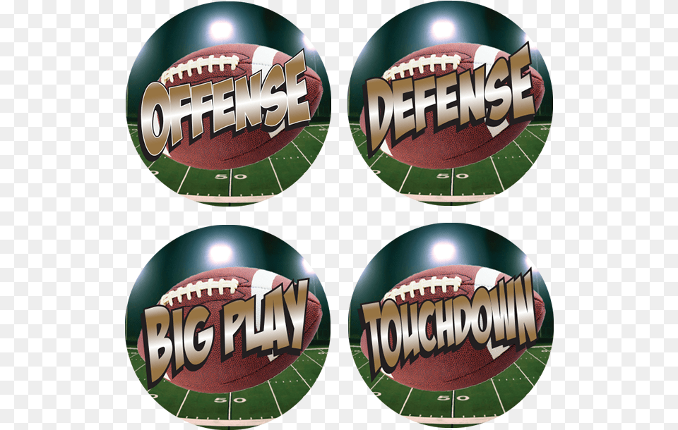 Full Color Football Award Decals Flag Football, Field, American Football, American Football (ball), Sport Png