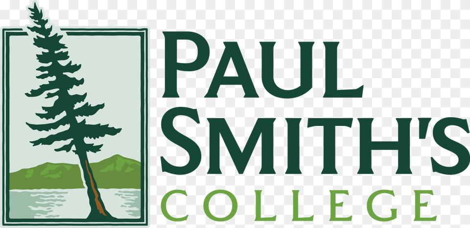 Full Color Paul Smith39s College Logo, Pine, Plant, Tree, Fir Free Png Download