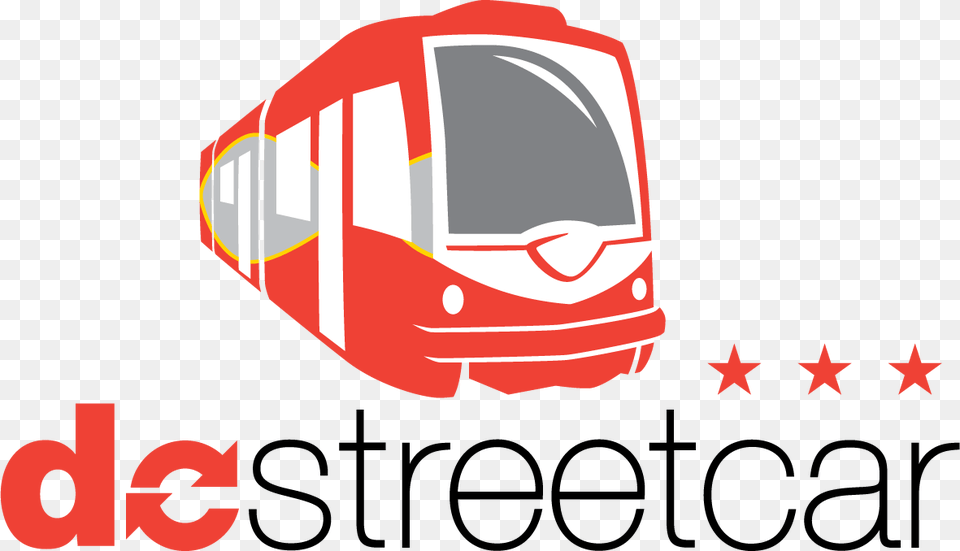 Full Color Vertical Dc Streetcar Logo, Dynamite, Weapon, Transportation, Vehicle Png Image