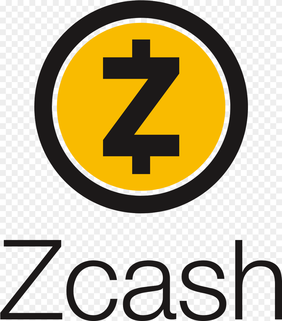 Full Color Vertical Zcash Logo Sign, Symbol, Number, Text Png Image