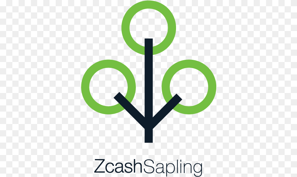 Full Color Zcash Sapling Vertical Logo Sapling Symbol, Cross, Text Free Transparent Png