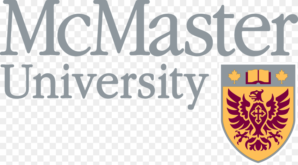 Full Colour Mcmaster University Logo, Text Free Png Download