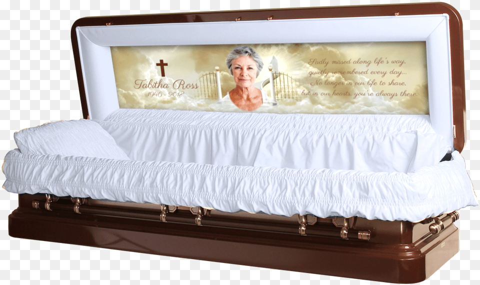 Full Couch Casket Download Picture Frame, Crib, Furniture, Infant Bed, Adult Free Png